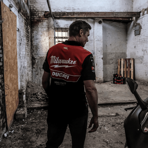 Milwaukee Tools x Ducati Polo Shirt [Team Wear] (Fan Merch)