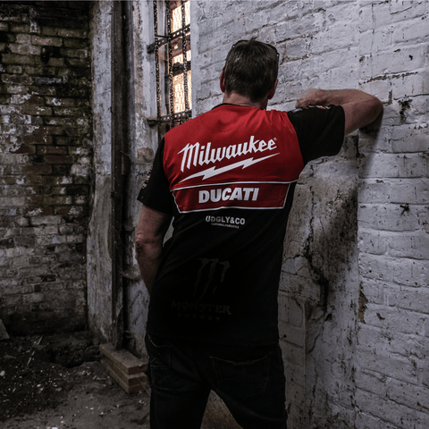 Milwaukee Tools x Ducati Tee Team Wear (Fan Merch)