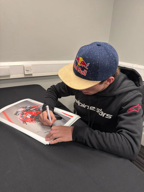 Pedro Acosta Signed Photo - 'First of Many' - Limited Edition - Only 37 Available Worldwide - Portuguese GP