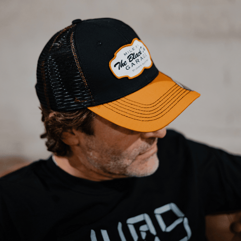 Black & Yellow Garage Cap