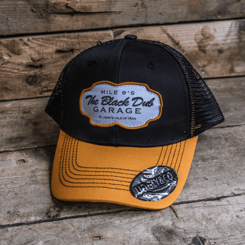 Black & Yellow Garage Cap