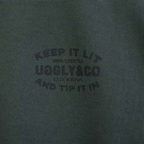 Green Keep it Lit' Tee
