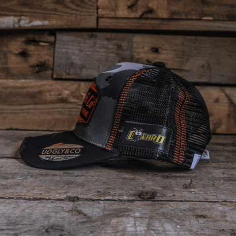 Grey Camo Diamond Cap