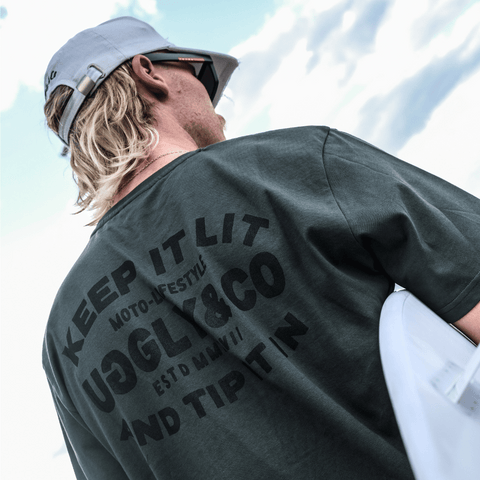 Green Keep it Lit' Tee