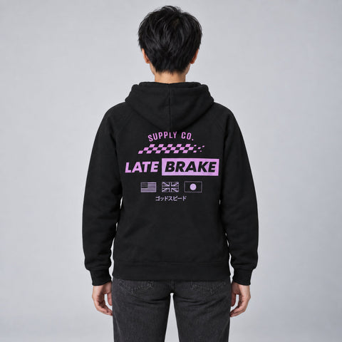 LB International Supply Hoodie (Pink Gradient)