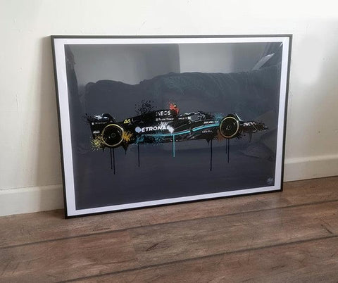 Lewis Hamilton 2023 Mercedes F1 Print