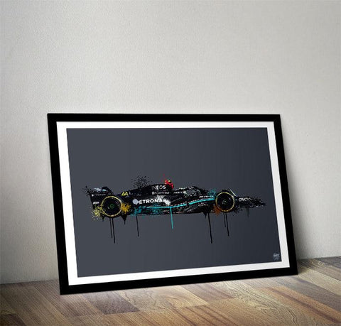 Lewis Hamilton 2023 Mercedes F1 Print