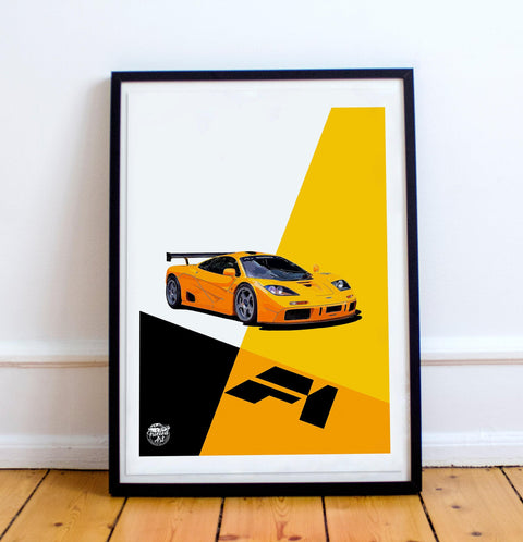 McLaren F1 LM print