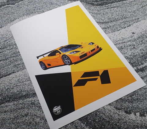 McLaren F1 LM print