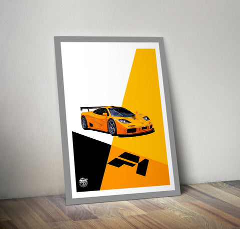 McLaren F1 LM print