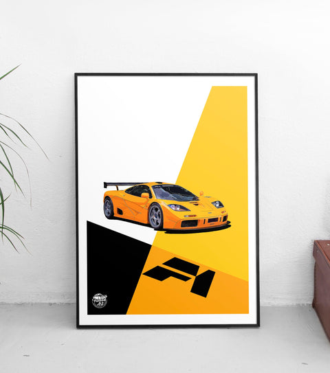 McLaren F1 LM print