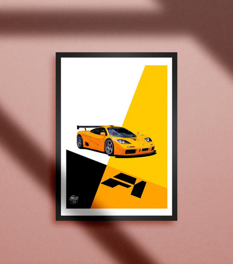 McLaren F1 LM print