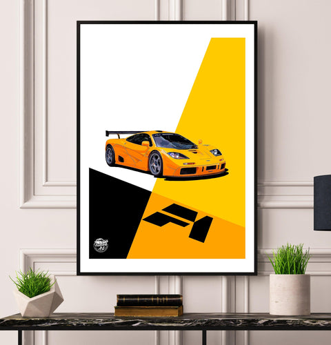 McLaren F1 LM print