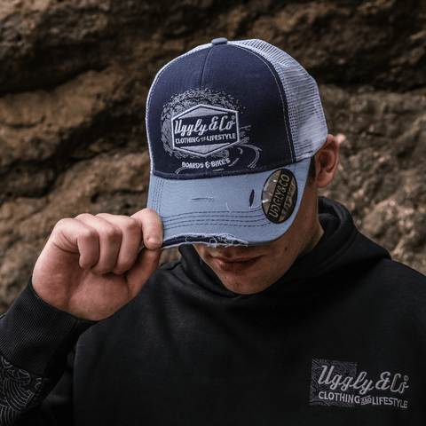 Blue Surf Diamond Cap