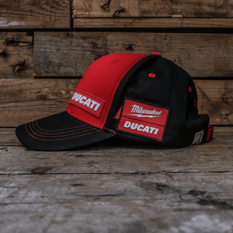 Milwaukee Tools ® x DUCATI ® Team-Wear Trucker Hat (Fan Merch)