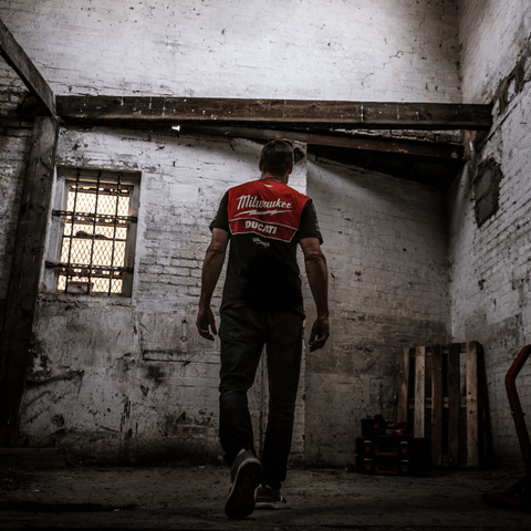Milwaukee Tools x Ducati Tee Team Wear (Fan Merch)