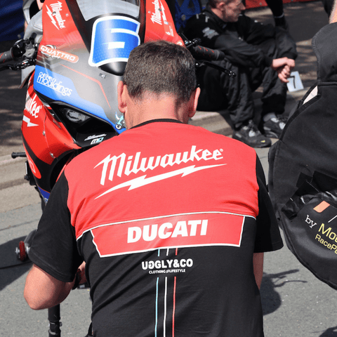 Milwaukee Tools x Ducati Tee Team Wear (Fan Merch)