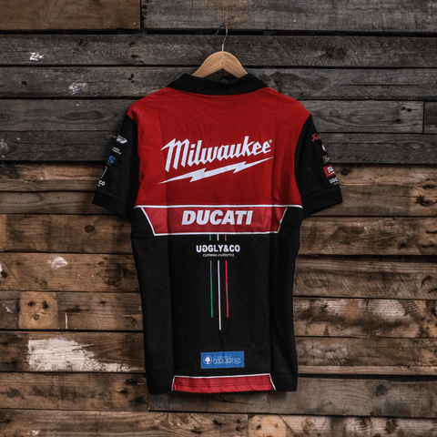 Milwaukee Tools x Ducati Polo Shirt [Team Wear] (Fan Merch)