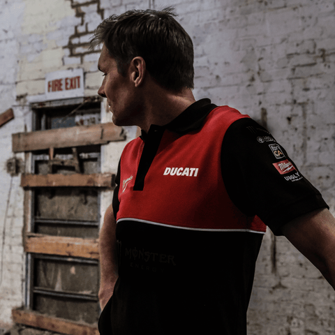 Milwaukee Tools x Ducati Polo Shirt [Team Wear] (Fan Merch)