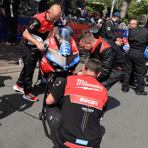Milwaukee Tools x Ducati Tee Team Wear (Fan Merch)