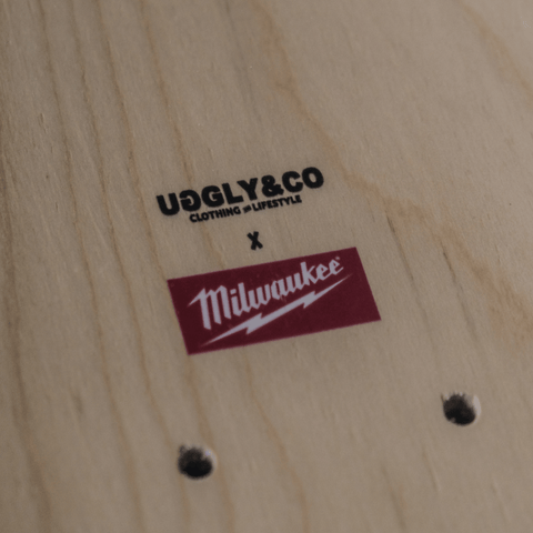 MILWAUKEE TOOLS® x U&C Skateboard Deck