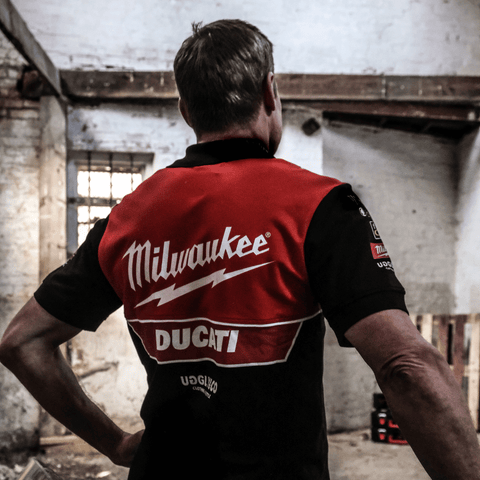Milwaukee Tools x Ducati Polo Shirt [Team Wear] (Fan Merch)