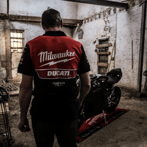 Milwaukee Tools x Ducati Polo Shirt [Team Wear] (Fan Merch)