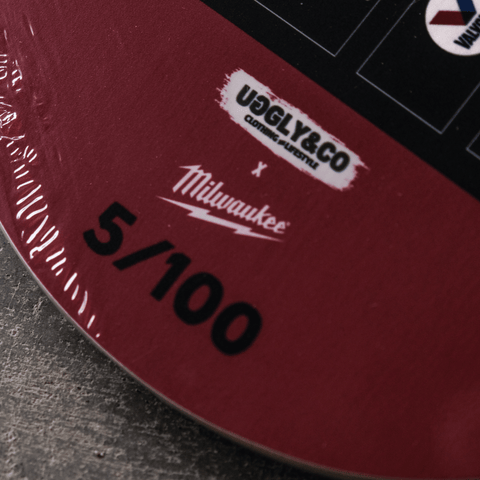 MILWAUKEE TOOLS® x U&C Skateboard Deck