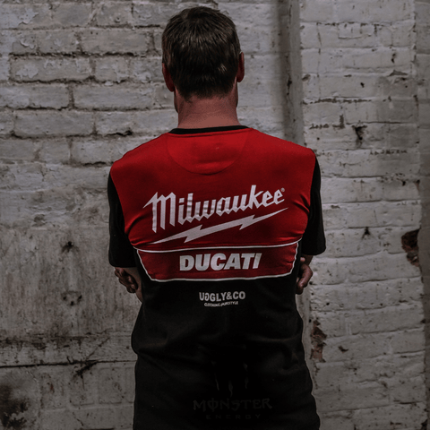 Milwaukee Tools x Ducati Tee Team Wear (Fan Merch)