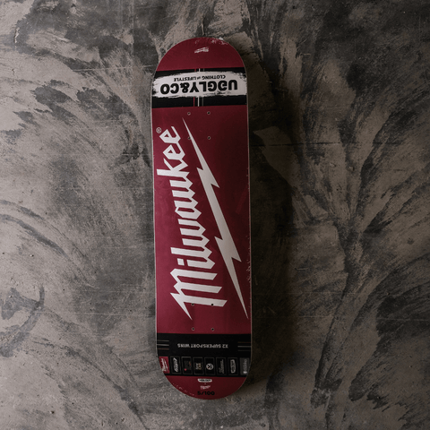 MILWAUKEE TOOLS® x U&C Skateboard Deck