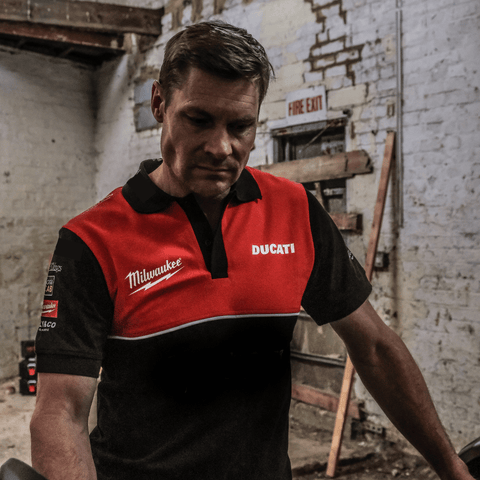 Milwaukee Tools® x DUCATI® Team-Wear Polo Shirt