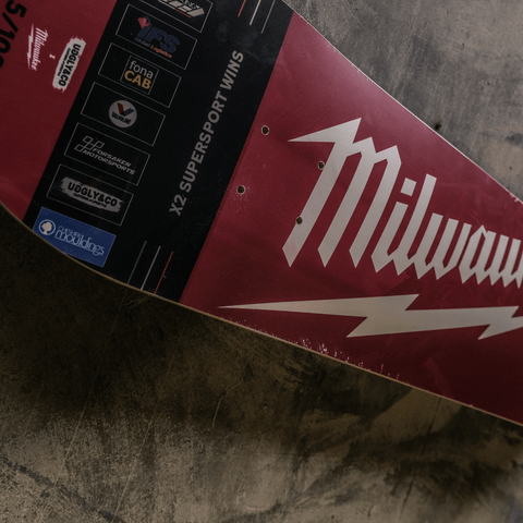 MILWAUKEE TOOLS® x U&C Skateboard Deck