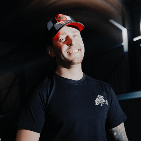 Chequered Flattrack Cap