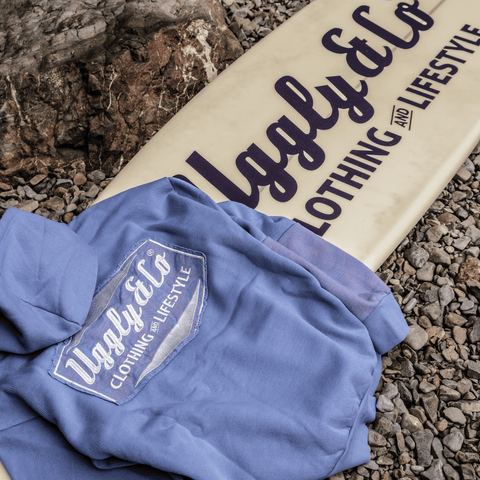 Purple Surf Diamond Hoodie