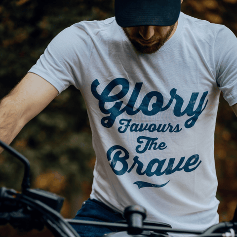'Glory Favours the Brave' Tee
