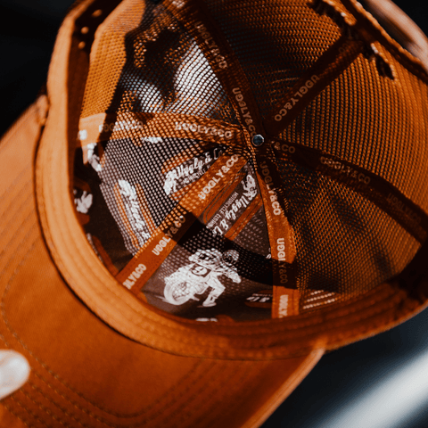 Rust Flattrack Cap