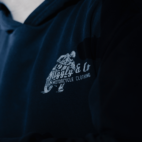 Black Flattrack Hoodie