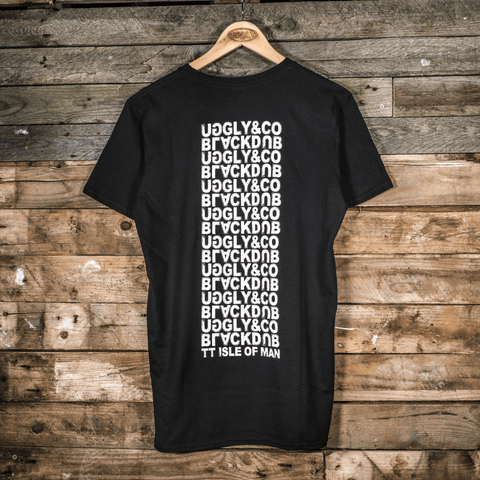 Black Repeat Tee