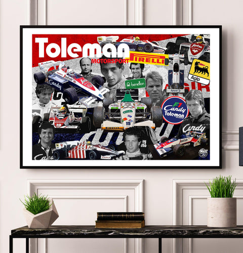 Toleman Motorsport F1 Print
