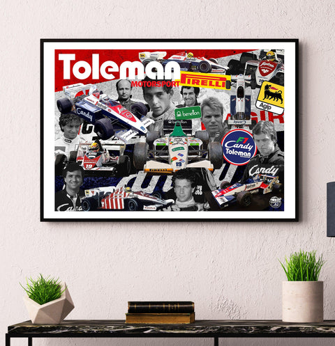 Toleman Motorsport F1 Print