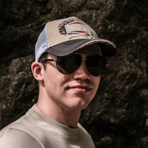 Beige Surf Diamond Cap