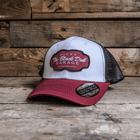 Burgundy Garage Cap