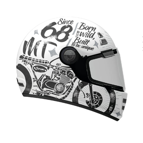 MT Jarama SV Art (White/Black)