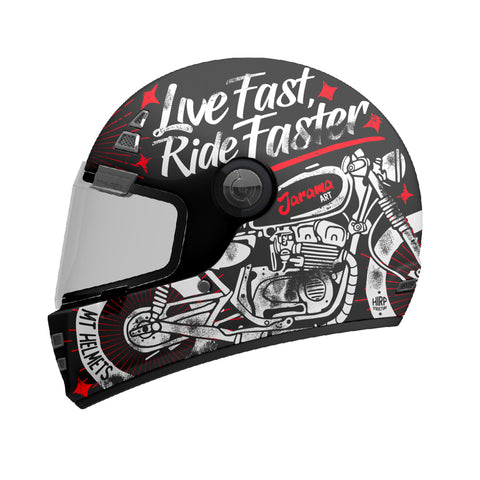 MT Jarama SV Art (Black/Red)