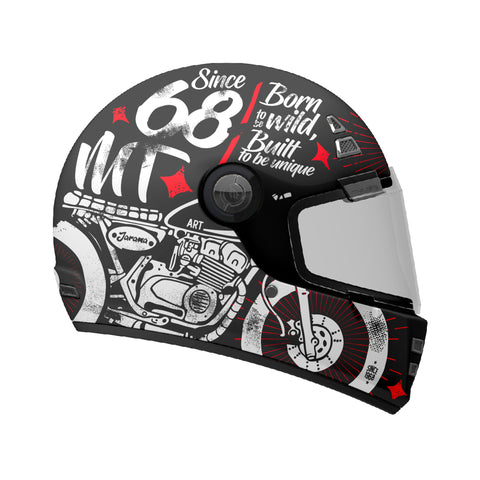 MT Jarama SV Art (Black/Red)