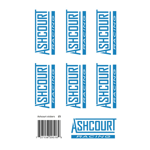 Ashcourt Racing Sticker Pack