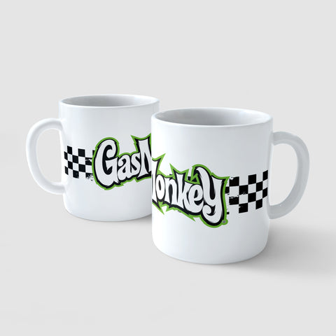 Gas Monkey Checkered Mug Mugs