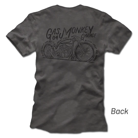 Gas Monkey F.R.E.D Vintage T-Shirt - Grey T-Shirt